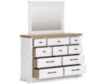 Ashley Ashbryn 10-Drawer Dresser with Mirror small image number 4