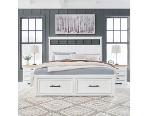 Ashley Ashbryn Queen Panel Storage Bed