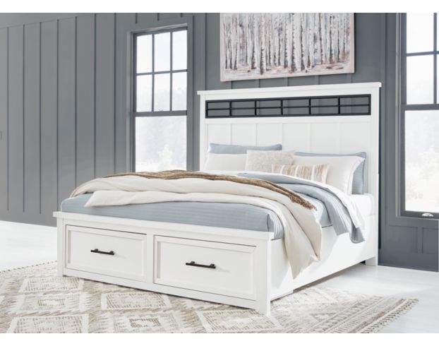 Ashley Ashbryn Queen Panel Storage Bed large image number 8