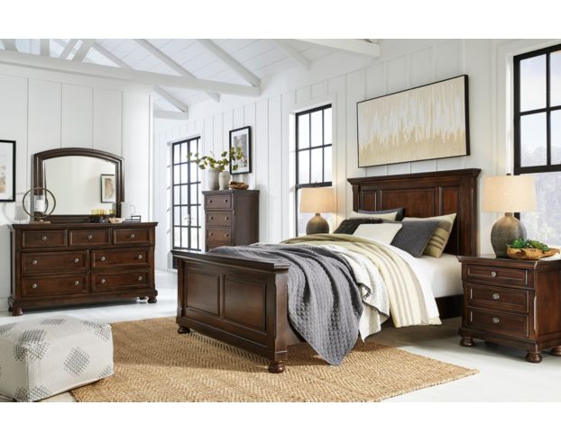 Ashley Porter Panel 4-Piece Queen Bedroom Set large image number 1