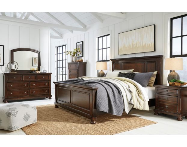 Ashley Porter King Panel Bed large