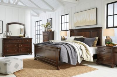 Ashley Porter King Panel Bed Homemakers Furniture