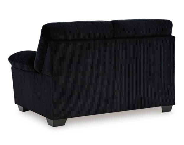 Ashley Simplejoy Onyx Loveseat large image number 4