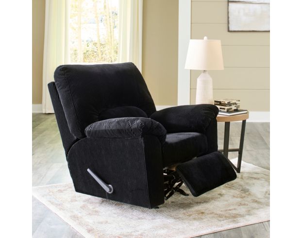 Ashley Furniture Industries In Simplejoy Onyx Recliner large image number 6