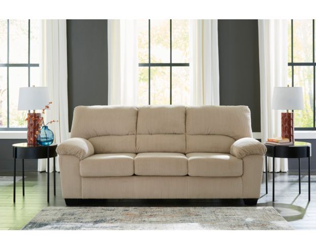 Ashley Simplejoy Sand Sofa large image number 5