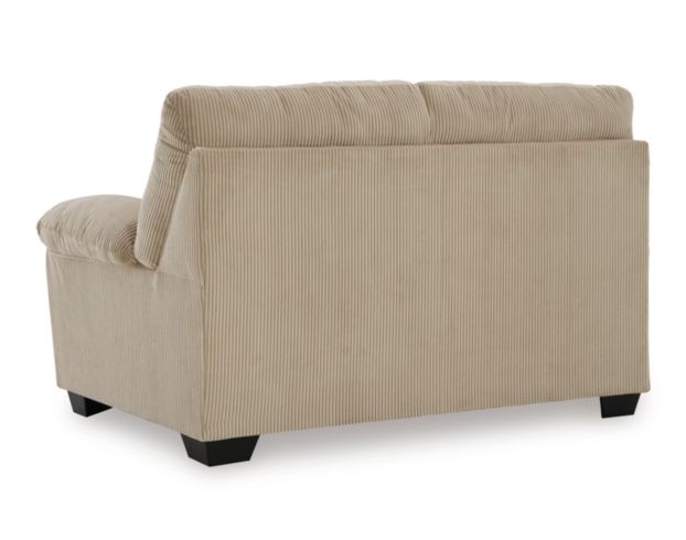 Ashley Simplejoy Sand Loveseat large image number 4