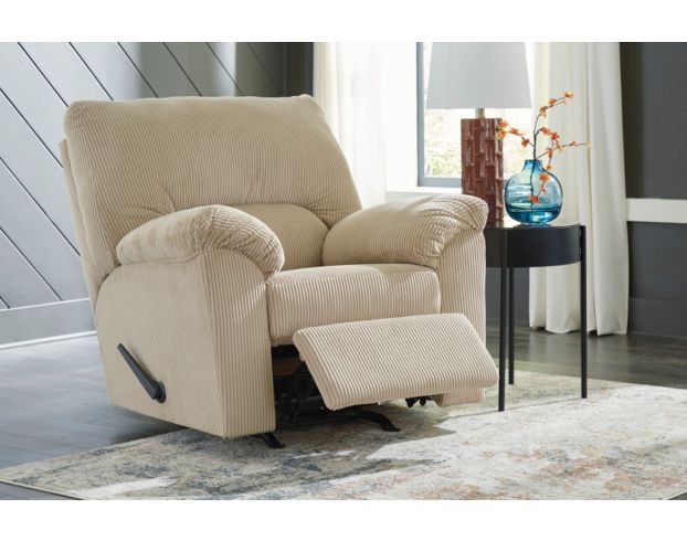 Ashley Furniture Industries In Simplejoy Sand Recliner large image number 8