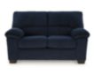 Ashley Simplejoy Navy Loveseat small image number 1