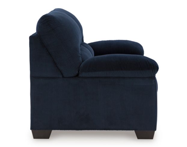 Ashley Simplejoy Navy Loveseat large image number 3