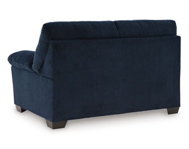 Ashley Simplejoy Navy Loveseat large image number 4