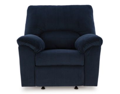 Ashley Simplejoy Navy Recliner