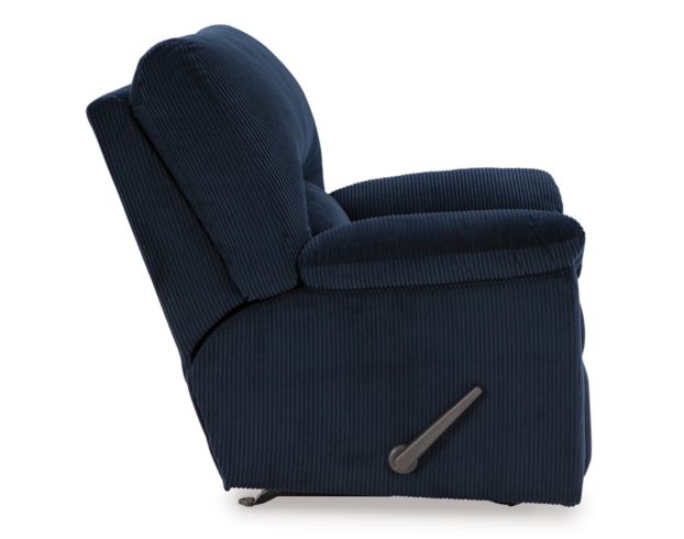 Ashley Simplejoy Navy Recliner large image number 5