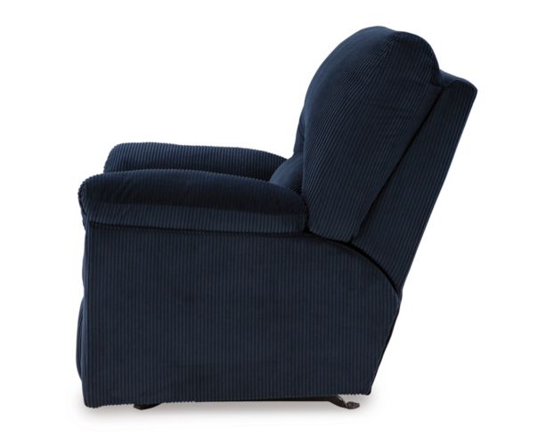 Ashley Simplejoy Navy Recliner large image number 6