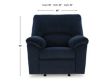 Ashley Simplejoy Navy Recliner small image number 9