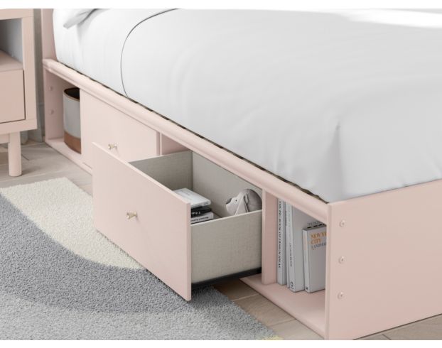 Ashley Wistenpine Blush 2-Drawer Full Storage Bed large image number 7