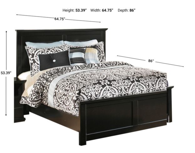 Ashley Maribel Queen Bed large image number 3