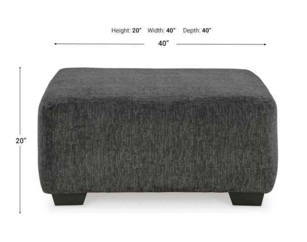 Ashley Biddeford Shadow Oversized Accent Ottoman large image number 6