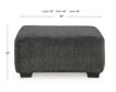 Ashley Biddeford Shadow Oversized Accent Ottoman small image number 6