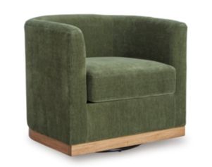 Ashley Jersonlow Forest Green Swivel Chair