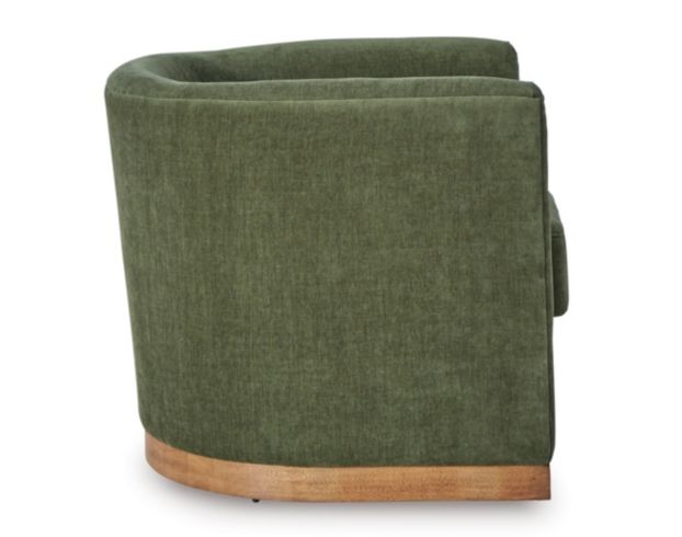 Ashley Jersonlow Forest Green Swivel Chair large image number 3