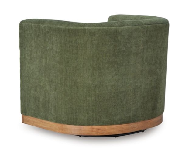 Ashley Jersonlow Forest Green Swivel Chair large image number 4