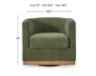 Ashley Jersonlow Forest Green Swivel Chair small image number 7