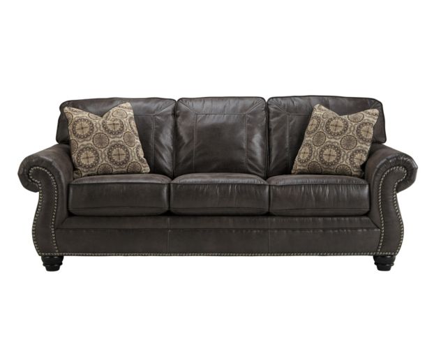 Ashley Breville Charcoal Sofa large image number 1