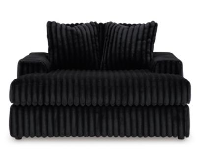 Ashley Midnight Madness Onyx Oversized Chaise