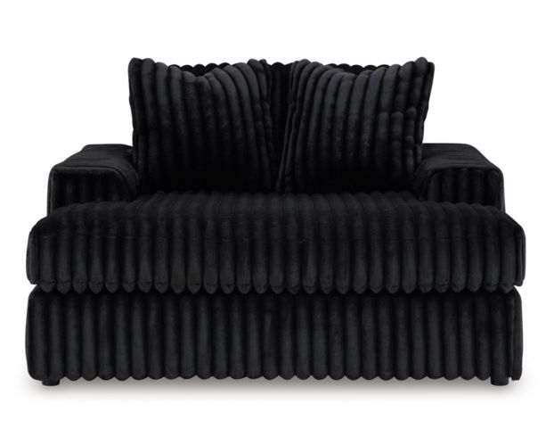 Ashley Midnight Madness Onyx Oversized Chaise large image number 1