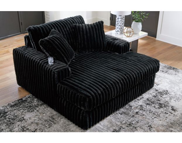 Ashley Midnight Madness Onyx Oversized Chaise large image number 6