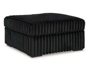 Ashley Midnight Madness Onyx Oversized Accent Ottoman