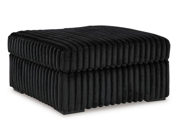 Ashley Midnight Madness Onyx Oversized Accent Ottoman large image number 2