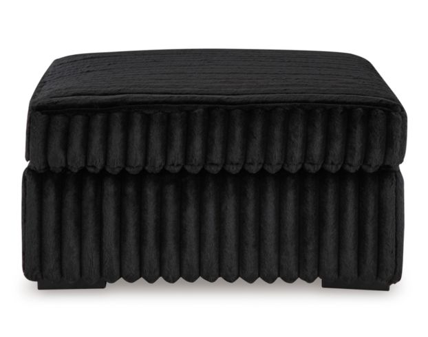 Ashley Midnight Madness Onyx Oversized Accent Ottoman large image number 3