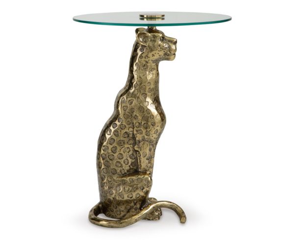 Ashley Vallain Leopard Accent Table large image number 3