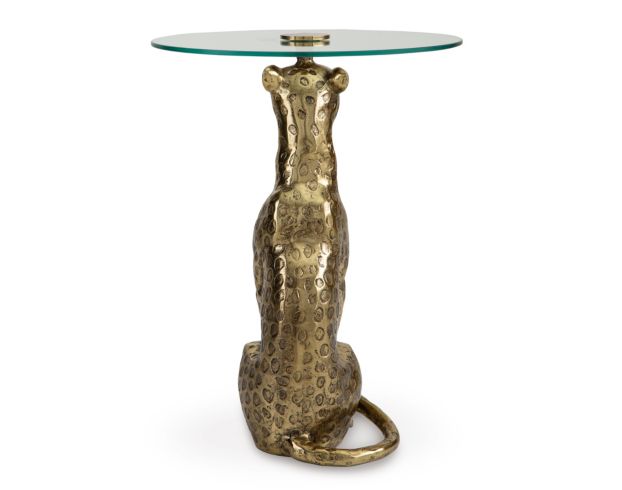 Ashley Vallain Leopard Accent Table large image number 4