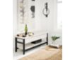 Ashley Rhyson White Storage Bench small image number 1