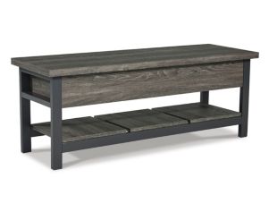 Ashley Rhyson Brown Storage Bench