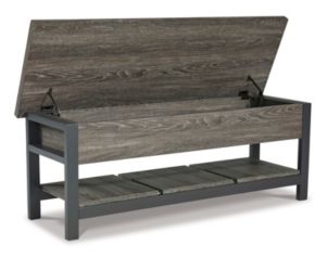 Ashley Rhyson Brown Storage Bench