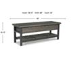 Ashley Rhyson Brown Storage Bench small image number 8