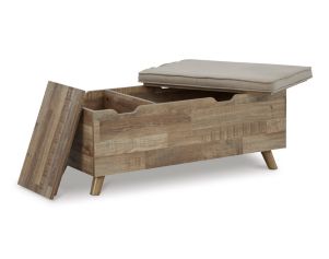 Ashley Gerdanet Storage Bench with 2 Hidden Compartments