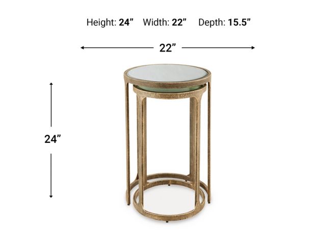 Ashley IRMALEIGH ACCENT TABLE (SET OF 2) large image number 10