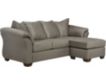 Ashley Darcy Cobblestone Sofa Chaise small image number 1