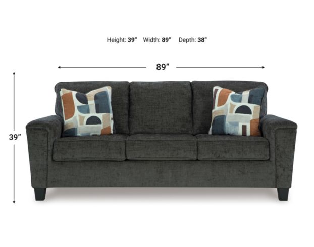 Ashley Erinslane Dusk Gray Sofa large image number 10