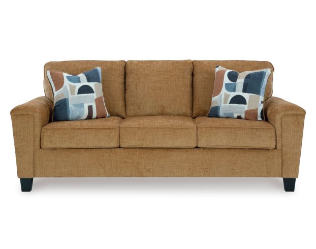 Ashley Erinslane Honey Brown Sofa large image number 1