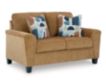 Ashley Erinslane Honey Brown Loveseat small image number 2