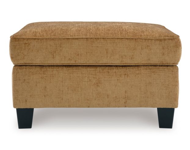 Ashley Erinslane Honey Brown Ottoman large image number 1