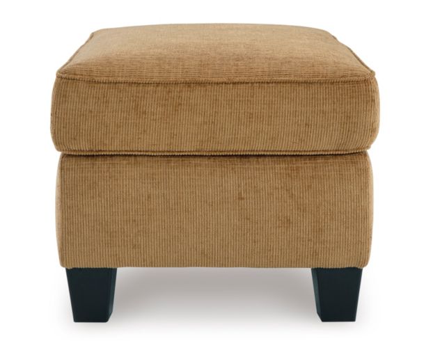 Ashley Erinslane Honey Brown Ottoman large image number 3