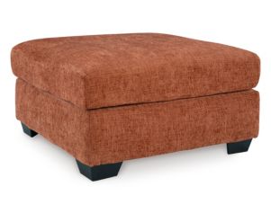 Ashley Aviemore Spice Orange Oversized Accent Ottoman