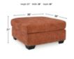 Ashley Aviemore Spice Orange Oversized Accent Ottoman small image number 3