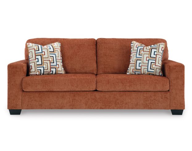 Ashley Aviemore Spice Orange Sofa large image number 1